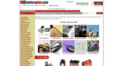 Desktop Screenshot of batteryplex.com